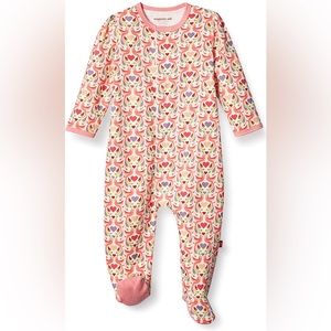 Magnetic Me Love Birds Footed Pajamas. NWT 18-24 months